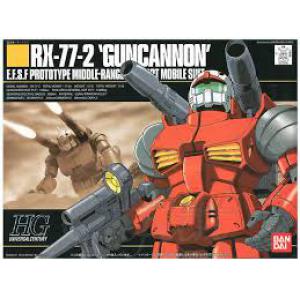 BANDAI 148340 1/144 地球聯邦篇 RX-77-2 鋼加農/特別限定版 GUNCANNON