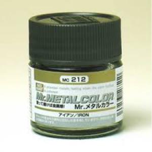 GUNZE GC-212  硝基/洋乾漆-金屬特效漆212鋼鐵色金屬漆 IRON