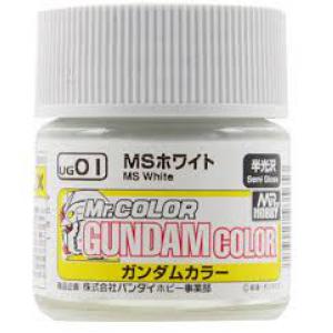 GUNZE  UG-01  MS(機動戰士)適用白色(半光澤) MS WHITE