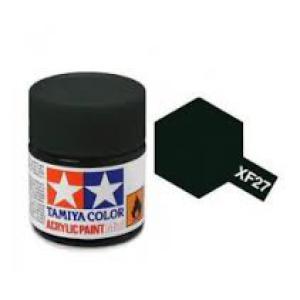 TAMIYA xF-27  壓克力系水性/消光黑綠色 BLACK GREEN 45035746