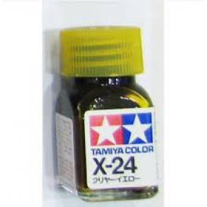 TAMIYA x-24  琺瑯系油性/透明黃色 CLEAR YELLOW 45135231