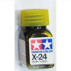 TAMIYA x-24  琺瑯系油性/透明黃色 CLEAR YELLOW 45135231