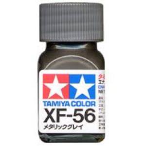 TAMIYA xF-56  琺瑯系油性/消光金屬灰色 METALLIC GREY