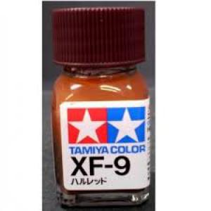 TAMIYA xF-9 琺瑯系油性/消光紅棕色 HALL RED  45135408