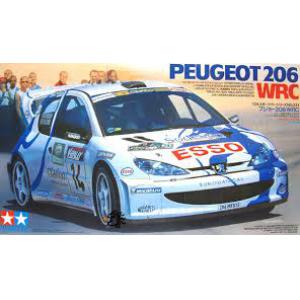 TAMIYA 24221 1/24 標誌汽車 206 賽車 / WRC 98年塗裝式樣