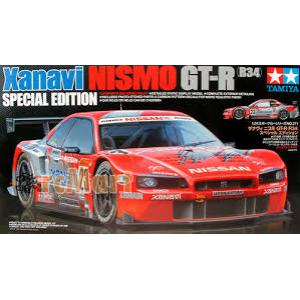 TAMIYA 24271 1/24 日產汽車 SKYLINE GT-R(R.34)賽車/XANAVI NISMO塗裝式樣/特別限定版