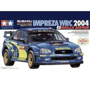TAMIYA 24276 1/24 速霸陸汽車 IMPREZA賽車/2004年拉力賽事塗裝式樣