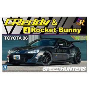AOSHIMA 007631 1/24 豐田汽車 86跑車/GREDDY & ROCKET BUNNY式樣