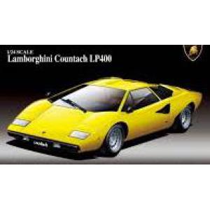 AOSHIMA 046708 1/24 藍博基尼汽車 countach LP-400 跑車