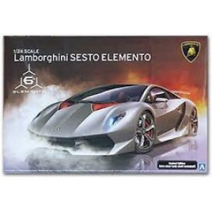 AOSHIMA 010747 1/24 藍寶堅尼汽車 '第六元素/SESTO ELEMENTO'跑車