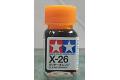 TAMIYA x-26  琺瑯系油性/透明橘色 CLEAR ORANGE 45135255
