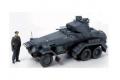 TAMIYA 37024 1/35 WW II德國.陸軍 Sd.Kfz.231 6輪裝甲車帶人物及金屬砲管