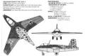 CZECH MODEL 4801 1/48 WW II德國.空軍 梅賽斯密特公司ME-263A1計畫戰鬥機
