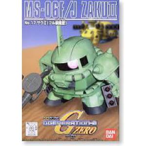 BANDAI GG-017  MS-06F/J  薩克II / 全裝備型  ZAKU II FULL EQUIPMENT