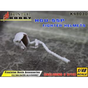 KASL/凱斯洛 1/48 K-48030 1/48 美國.空軍 HGU-55P飛行頭盔/2入