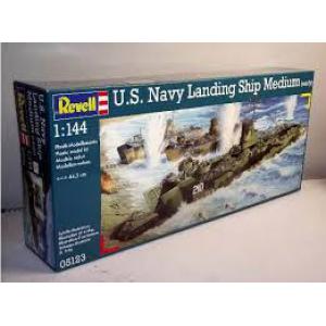 REVELL 05123 1/144 WW II美國.海軍 LSM早期生產型登陸船