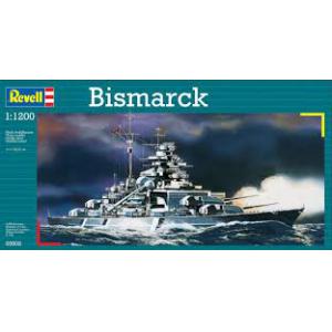 REVELL 05802 1/1200  MINISHIP系列--WW II德國.海軍 '俾斯麥'戰列艦