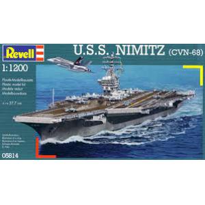 REVELL 05814 1/1200  MINISHIP系列--美國.海軍 CVN-68'尼米茲'航空母艦