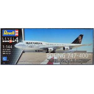 REVELL 04950 1/144 亞特蘭大冰島航空 波音BO-747-400客機/鐵娘子樂團塗裝式樣