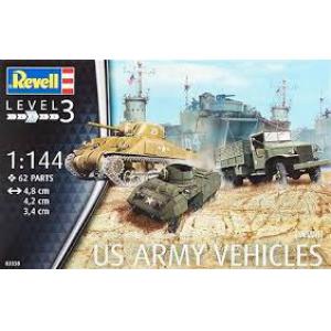 REVELL 03350 WW II美國.陸軍 車輛組