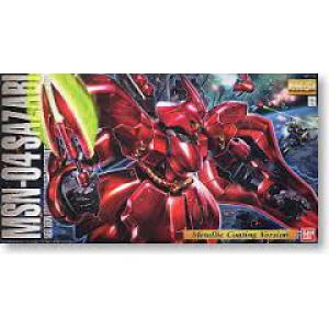 BANDAI 152246 1/100 MSN-04薩扎比/電鍍版 Sazabi/METALLIC COATING VER.