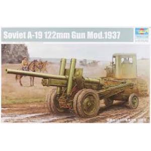 TRUMPETER 02325 1/35 WW II蘇聯.陸軍 A-19 1937年生產型122mm火炮