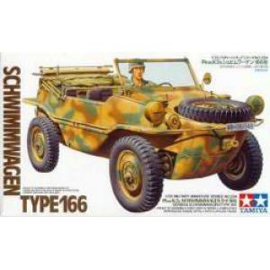 TAMIYA 35224 1/35 WW II德國.陸軍 166型水路兩用吉普車及人物
