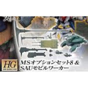 BANDAI 212965 1/144 HG#008 鐵血孤兒--#008 MS配件套組8 & SAU機動工兵 MOBILE SUIT OPTION SET & SAU MOBILE WORKER