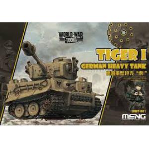 MENG MODELS WWT-001 Q版系列--WW II德國.陸軍 Pz.Kpfw.VI'老虎I'重型坦克