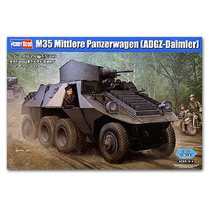 HOBBY BOSS 83889 1/35 WW II奧地利.陸軍 ADGZ 8輪重型裝甲車