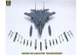 D-CORPORATION DCM-48002P 1/48 南韓.空軍 F-15K'鷹'戰鬥轟炸機/'攻擊鏈操作手'式樣 @@