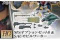 BANDAI 212965 1/144 HG#008 鐵血孤兒--#008 MS配件套組8 & SAU機動工兵 MOBILE SUIT OPTION SET & SAU MOBILE WORKER