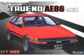 FUJIMI 039633-ID-183 1/24 豐田汽車 TRUENO AE86 APEX 16双缸 前期型.轎跑車