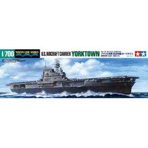 TAMIYA 31712 1/700 WW II美國.海軍 CV-5'約克城/YORKTOWN'航空母艦