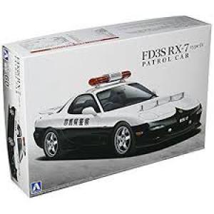 AOSHIMA 014165 1/24 馬自達汽車 FD3S RS-7轎跑車/日本.群馬縣警車式樣