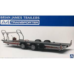 AOSHIMA 052600 1/24 英國.BRIAN JAMES TRAILERS公司 A4'運輸者'尾車
