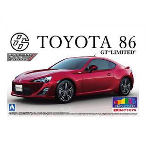 AOSHIMA 010068 1/24 豐田汽車 86 GT'LIMIT'轎跑車(閃電紅色)/內外裝塗裝完成品