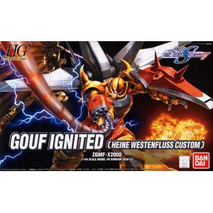 BANDAI 134103 1/144 SEED第二部-可動版#27 ZGMF-X2000 烈焰古夫 GOUF IGNITED  