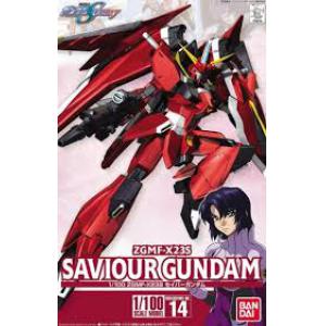 BANDAI 146730 1/100 SEED第二部-14 ZGMF-X23s救世主鋼彈 SAVIOUR GUNDAM