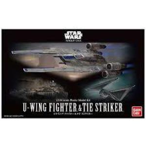 BANDAI 212184 1/144 星際大戰系列.俠盜一號--U翼戰機&鈦打擊者戰機  U Wing Fighter & Tie Striker