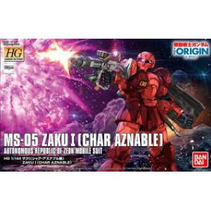 BANDAI 216379 1/144 ORIGIN#015 MS-05 薩克 I(夏亞座機) ZAKU I(CHAR AZNABLE)
