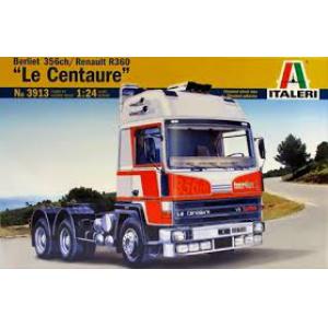 ITALERI 3913 1/24 彼得比爾汽車 356ch/雷諾汽車 R-360'le centaure'拖車頭