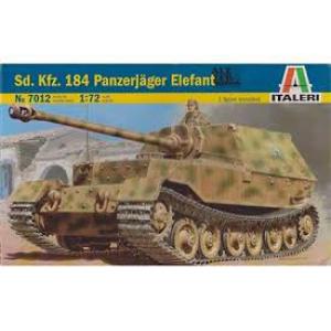 ITALERI 7012 1/72 WW II德國.陸軍 Sd.Kfz.184 '象'坦克殲擊車