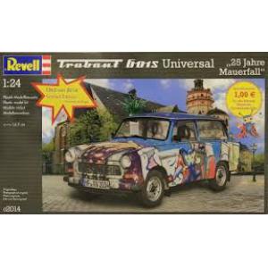 REVELL 02014 1/24 東德.人民企業薩克森靈自動車製造所 601S 衛星轎車/25 JAHRE MAUERFALL塗裝式樣