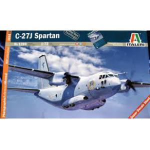 ITALERI 1284 1/72 義大利.阿列尼亞航太 C-27J'斯巴達人'運輸機