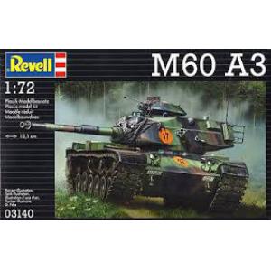 REVELL 03140 1/72 美國.陸軍 M-60A3'巴頓'坦克