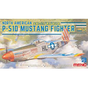 MENG MODELS LS-006 1/48 WW II 美國.陸軍 北美飛機 P-51D'野馬'戰鬥機