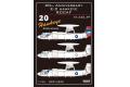 wdd/模力堂 14409 1/144 台灣.空軍 E-2T/K'鷹眼'預警機20周年紀念塗裝適用水貼紙