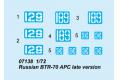 TRUMPETER 07138 1/72 俄羅斯.陸軍 BTR-70後期生產型.裝甲輪式輸送車