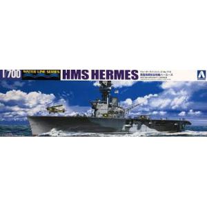 AOSHIMA 051030 1/700 WW II英國.海軍 '赫姆斯/HERMES'航空母艦